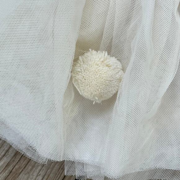 Bunnies By The Bay Girls Ivory Tulle Princess Skirt One Size - Picture 5 of 7